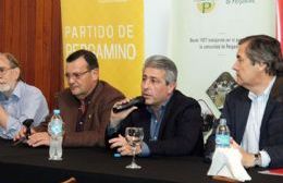 Martínez participó de las conferencias de Cristofani y González Fraga
