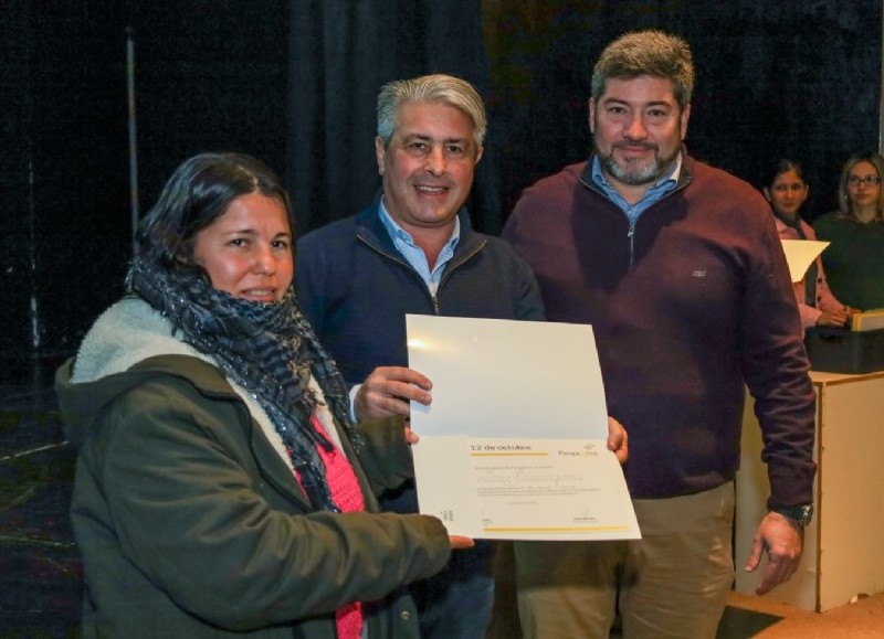 Acto encabezado por el intendente Martínez.