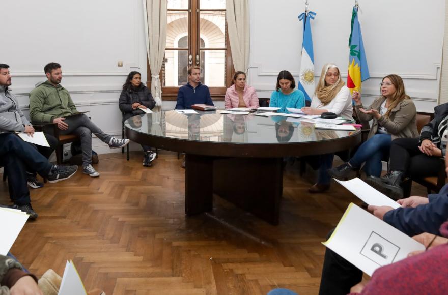 Reunión en el Salón Oval.