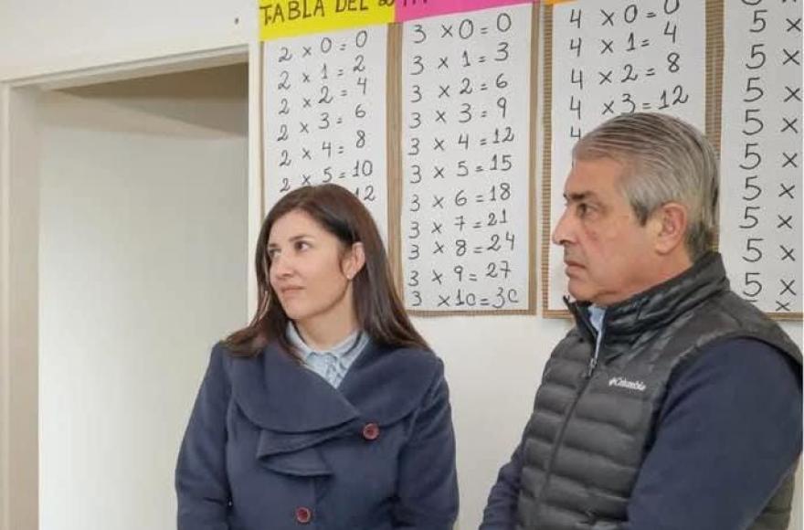 Luciana Sánchez y Javier Martínez.