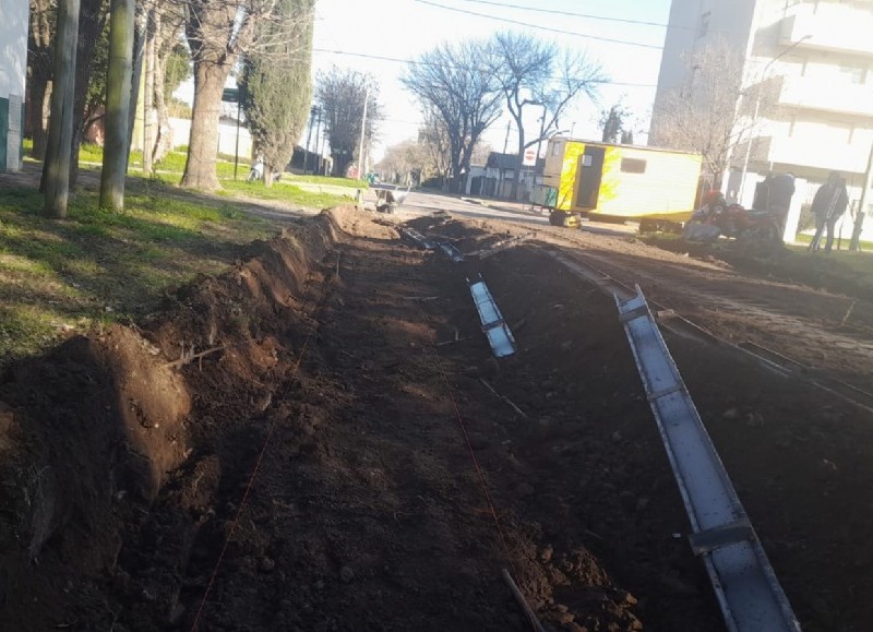 Paso previo a la pavimentación.