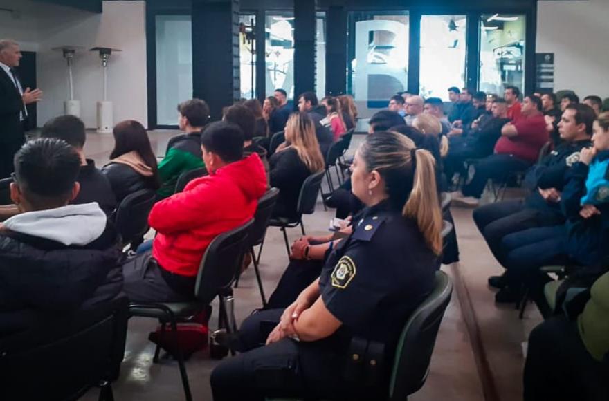 Actividad en el Centro Cultural Bellas Artes.