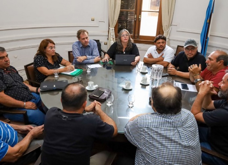 Un pasaje de la última reunión.