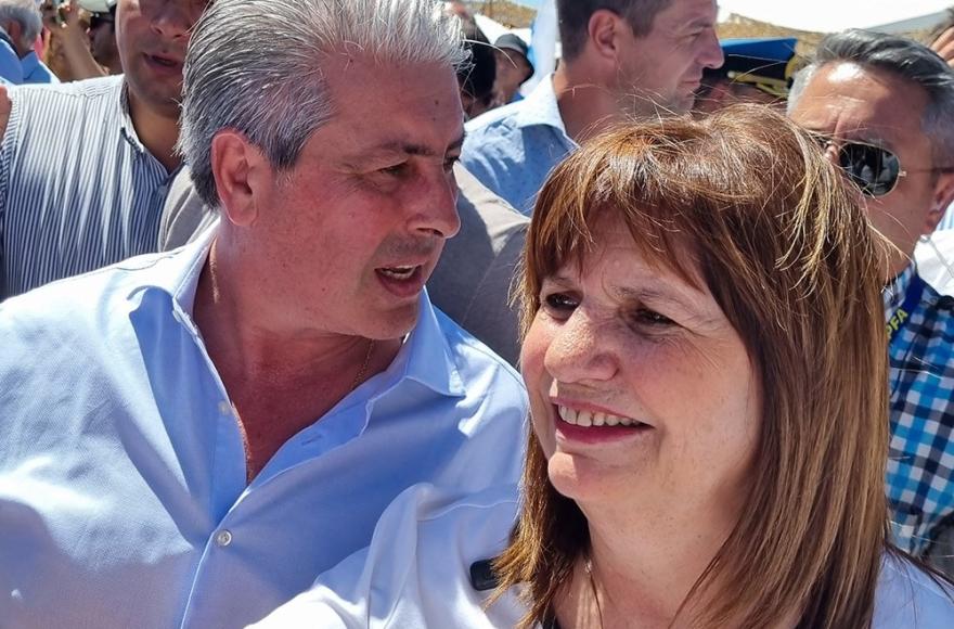 Javier Martínez y Patricia Bullrich.