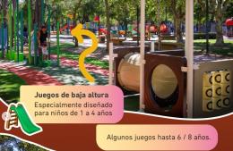 Así son los nuevos juegos de la Plaza Miguel Dávila