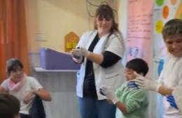 Taller de lavado de manos en cada CDC