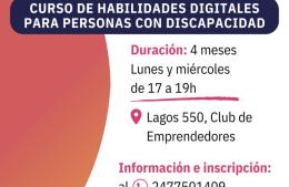 Trabajo conjunto y en equipo sobre Habilidades Digitales para personas con discapacidad