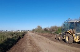 Limpieza de basural clandestino en el Barrio 12 de Octubre