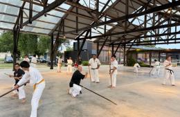 Se desarrolló el tercer taller de Kobudo