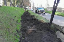 Continúan los trabajos de mantenimiento y limpieza de desagües pluviales