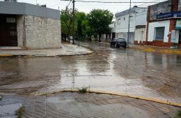 Después de un día agobiante, llegó la lluvia