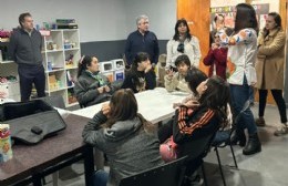 Martínez visitó Punto Digital en el Barrio 12 de Octubre