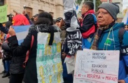 Paro docente y actos en solidaridad con el pueblo jujeño