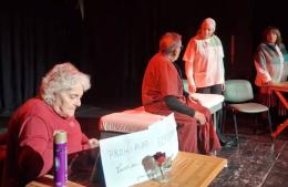 Muestra de teatro de los adultos mayores