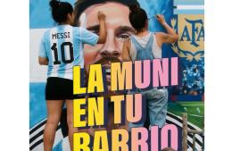 “La Muni en tu Barrio” llega a Güemes con edición mundialista