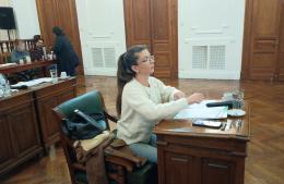 Ivana Tribouley aprobó la rendición de cuentas: “Por la fibra moral que me distingue”