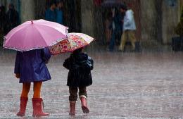 Alerta amarilla: lluvias intensas, ráfagas y posible granizo para este jueves