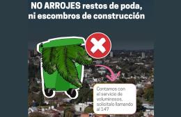 Recolección de residuos durante el feriado