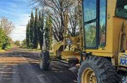 Trabajos de mantenimiento en el Barrio Procrear