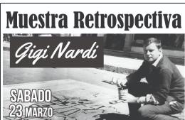 La muestra retrospectiva de “Gigi” Nardi podrá visitarse hasta el sábado