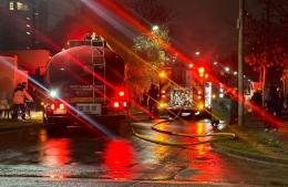 Incendio destruyó por completo una vivienda en Coni e Italia