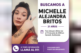 Difunden la búsqueda de una joven saltense desaparecida en Avellaneda