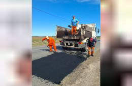 Avanzan obras de bacheo y pavimentación en accesos y calles de Manuel Ocampo