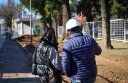 Comenzaron los trabajos de puesta en valor de la Plaza 25 de Mayo
