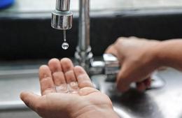 Baja presión de agua en distintos barrios
