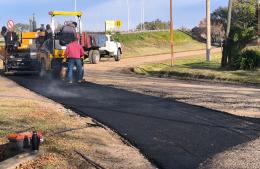 Obras de pavimentación en Fontezuela