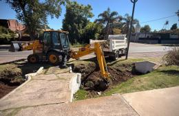 Intensos trabajos de mejoras en los barrios